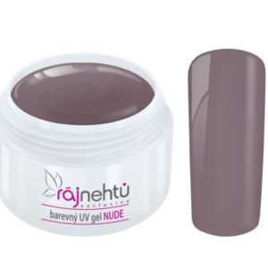 Ráj nehtů Barevný UV gel NUDE - Cocoa Bean 5ml