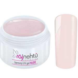 Ráj nehtů Barevný UV gel NUDE - Cashmere 5ml