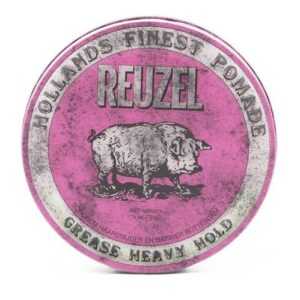 REUZEL Pink Heavy Grease - pomáda na bázi oleje a vosku se dvěma rozdílnými fixacemi 113 g