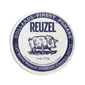 REUZEL Clay Matte Pomade - pomáda na bázi vody pro silné flexibilní zpevnění a matný vzhled 113 g