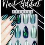 ARDELL Nehty Nail Addict - Green Glitter Chrome