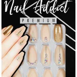 ARDELL Nehty Nail Addict - Nude Jeweled