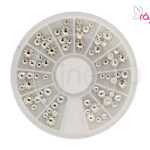 Ráj nehtů Broušené kamínky v karuselu - čiré