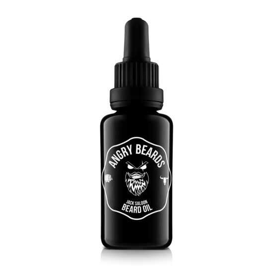 Angry Beards - Beard Oil Jack Saloon - Olej na vousy 30ml