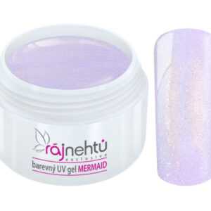 Ráj nehtů Barevný UV gel MERMAID - Light Violet - Světle fialová 5ml