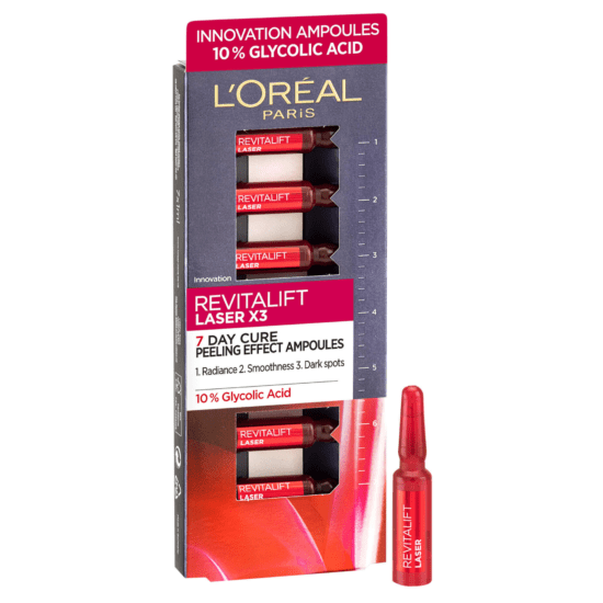 L´Oréal Paris 7 denní kúra Revitalift Laser X3 (7 Day Cure Peeling Effect Ampoules) 7 x 1 ml