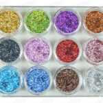 Ráj nehtů Zdobení na nehty GLITTER - flitry