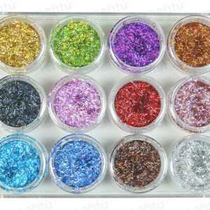 Ráj nehtů Zdobení na nehty GLITTER - flitry