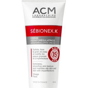 ACM Keratoregulační krém na problematickou pleť a obsahem AHA kyselin Sébionex K (Keratoregulating Cream) 40 ml