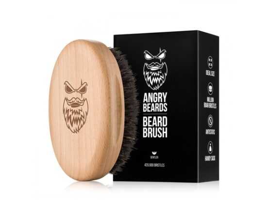 Angry Beards - Gentler - dřevěný kartáč na vousy