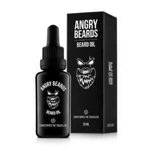 Angry Beards Olej na vousy Christopher the Traveller (Beard Oil) 30 ml