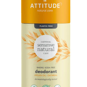 Attitude Přírodní tuhý deodorant - pro citlivou a atopickou pokožku - s arganovým olejem 85 g