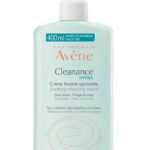 Avéne Zklidňující mycí krém bez obsahu mýdla na vysušenou a podrážděnou pleť Cleanance (Soothing Cleansing Cream) 400 ml