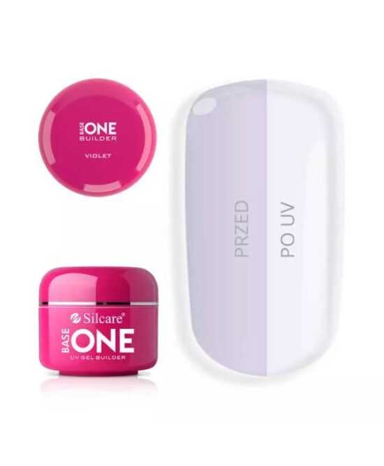 Base one UV gel Violet 100 g Čirá