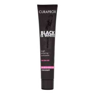 Curaprox Bělící zubní pasta s aktivním uhlím Black Is White (Tough Whitening Tooth Paste) 90 ml