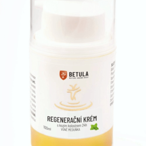 Betula pendula Regenerační krém s kozím kolostrem 24 h s vůní meduňky 50 ml