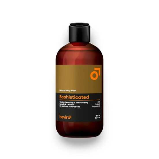 beviro Přírodní sprchový gel Sophisticated (Natural Body Wash) 250 ml