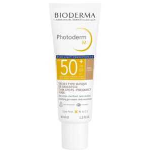 Bioderma Ochranný tónovací gelový krém SPF 50+ Photoderm M (Cream) 40 ml Tmavý