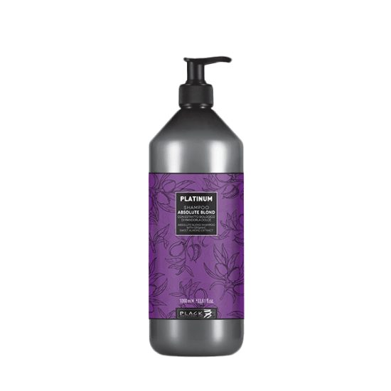 Black Platinum Absolute Blond Shampoo 1000ml -  Šampon s extraktem s organických mandlí