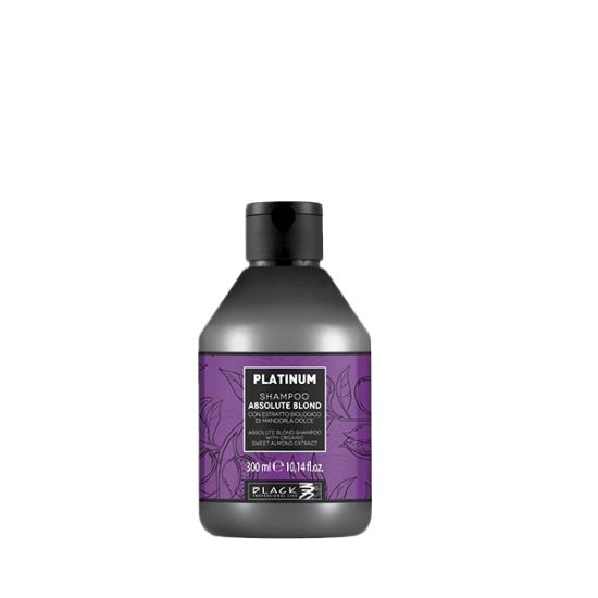 Black Platinum Absolute Blond Shampoo 300ml -  Šampon s extraktem s organických mandlí