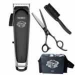 Captain Cook 07276 Thunder Pack - set střihacího strojku s příslušenstvím + ClipperCare 5in1 - sprej na čištění