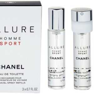 Chanel Allure Homme Sport - EDT náplň (3 x 20 ml) 60 ml