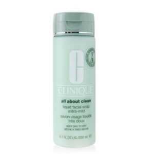 Clinique Tekuté čisticí mýdlo na obličej pro suchou až velmi suchou pleť (Liquid Facial Soap Extra Mild) 200 ml