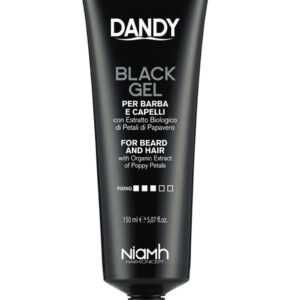 DANDY Black Gel for Beard and Hair - černý gel pro bradu a vlasy