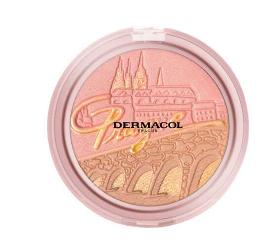 Dermacol Bronzující a rozjasňující pudr s tvářenkou (Bronzing and Highlighting Powder with Blush) 10