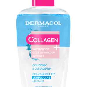 Dermacol Dvoufázový odličovač voděodolného make-upu Collagen Plus (Waterproof Eye & Lip Make-Up Remover) 150 ml