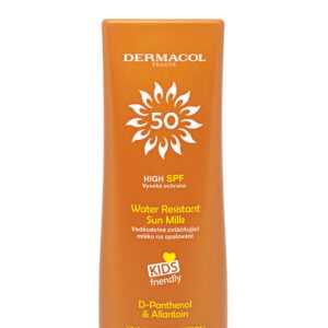 Dermacol Voděodolné zvláčňující mléko na opalování SPF 50 (Water Resistant Sun Milk) 200 ml