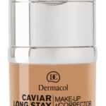 Dermacol Dlouhotrvající make-up s výtažky z kaviáru a zdokonalovací korektor (Caviar Long Stay Make-Up & Corrector) 30 ml 5.0 Cappuccino