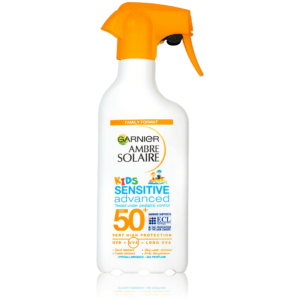 Garnier Dětský ochranný sprej SPF 50+ Kids Sensitive Advanced (Protection Spray) 200 ml