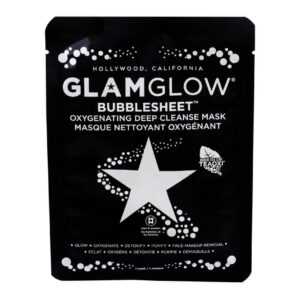 Glamglow Textilní maska pro rozjasnění pleti Bubblesheet (Oxygenating Deep Cleanse Mask) 1 ks