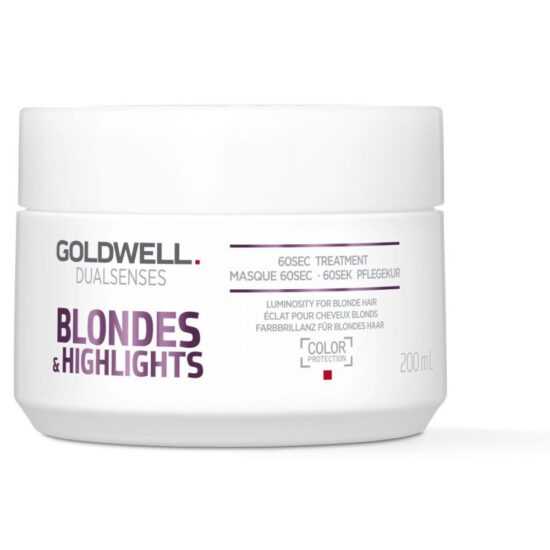 Goldwell Dualsenses Blondes & Highlights 60sec Treatment 200ml - Maska na blond vlasy