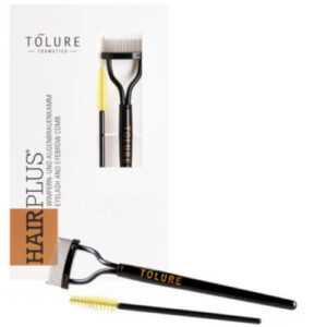 Tolure Cosmetics Hřebínek s kartáčkem na řasy Eyelash & Eyebrow Comb Set