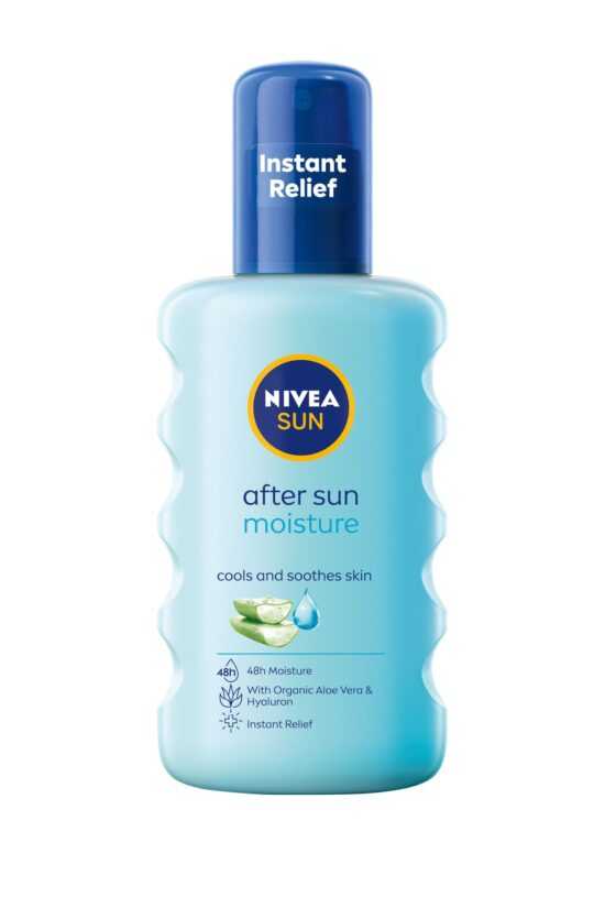 Nivea Hydratační sprej po opalování After Sun (Moisturizing After Sun Spray) 200 ml