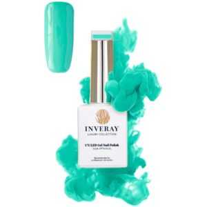 Inveray UV / LED Gel lak N°16 TRUST 10ml Tyrkysová