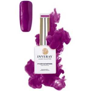 Inveray UV / LED Gel lak N°18 MYSTERY 10ml Fialová