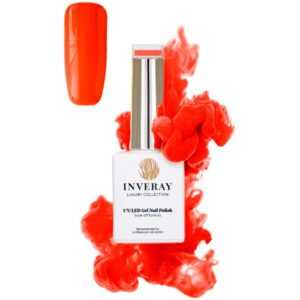 Inveray UV / LED Gel lak N°25 PASSION 10ml Oranžová