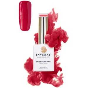 Inveray UV / LED Gel lak N°30 GRACE 10ml Červená