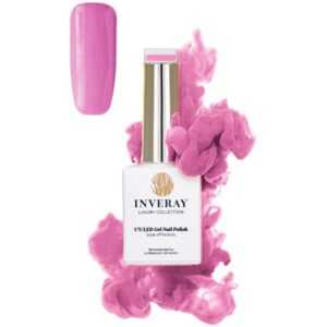 Inveray UV / LED Gel lak N°4 ATTRACTION 10ml Růžová