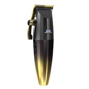 JRL FreshFade 2020C GOLD Clipper - profesionální střihací strojek na akumulátor + ﻿sprej na čištění 5v1