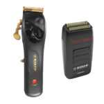 KIEPE Black Set - set clipper a shaver + ClipperCare PLUS - sprej na čistenie 5v1