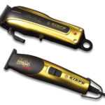 Kiepe Golden Combo set 2 (6352) - profesionální akumulátorový strojek Rival 6315 + profesionální konturovací strojek Zero Pro 6324 + ClipperCare PLUS - sprej na čistení 5v1