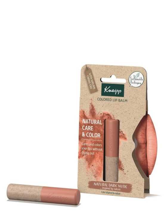 Kneipp Barevný balzám na rty Natural Dark Nude (Colored Lip Balm) 3