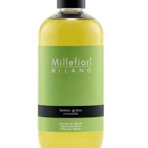 Millefiori Milano Náhradní náplň do aroma difuzéru Natural Citronová tráva 500 ml