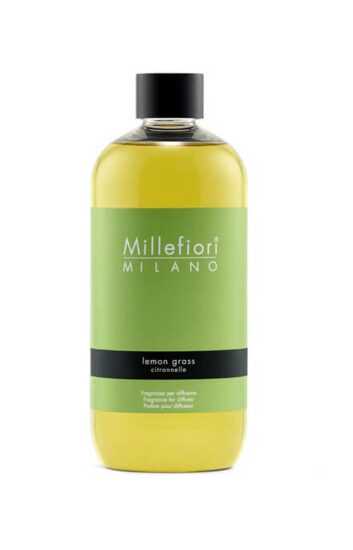 Millefiori Milano Náhradní náplň do aroma difuzéru Natural Citronová tráva 500 ml