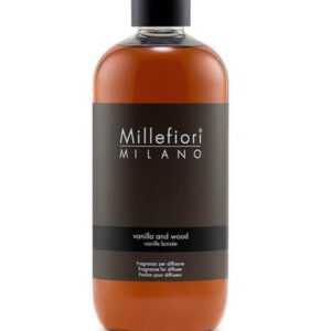 Millefiori Milano Náhradní náplň do aroma difuzéru Natural Vanilka & Dřevo 500 ml