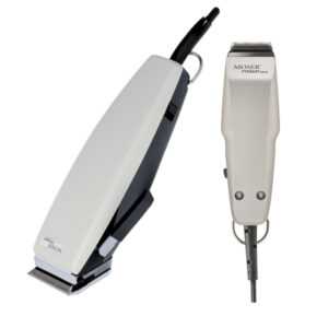 Moser 1230-0051 Primat + 1411- 0051 Primat - profesionální stříhací strojek + kontura + ClipperCare PLUS - sprej na čistenie 5v1